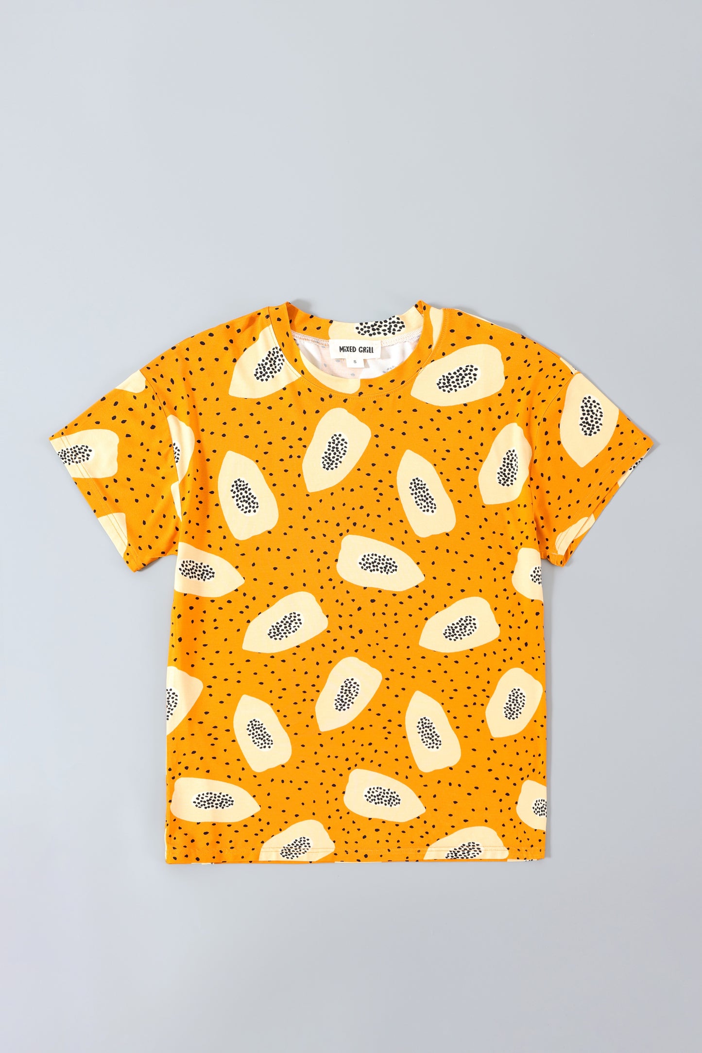 Dark Orange Papaya T-shirt (10161462182219)